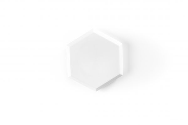 Hexagon 3D Wit